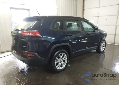 2014 Jeep Cherokee Sport из США, поврежденный, VIN 1C4PJLABXEW318659